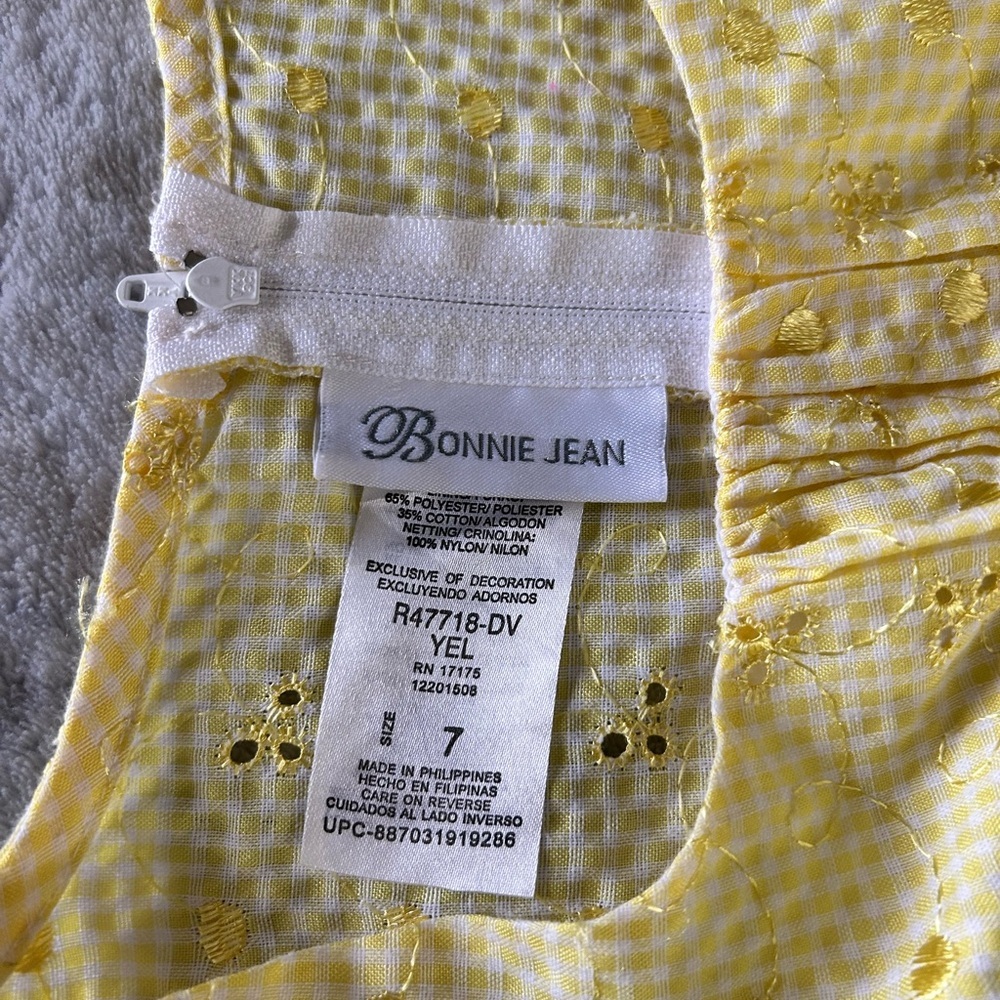 Bonnie Jean Seersucker Dress - Picture 2 of 5